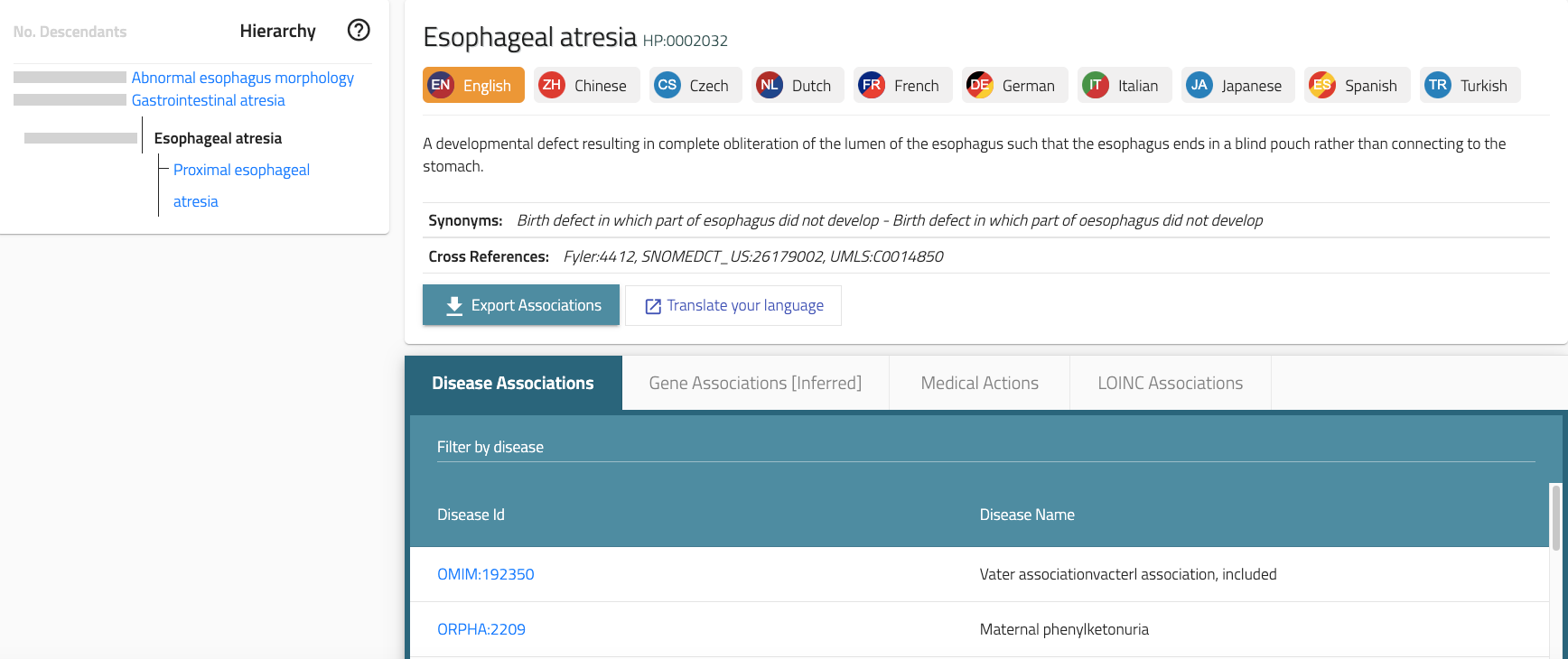 Phenopacket Schema